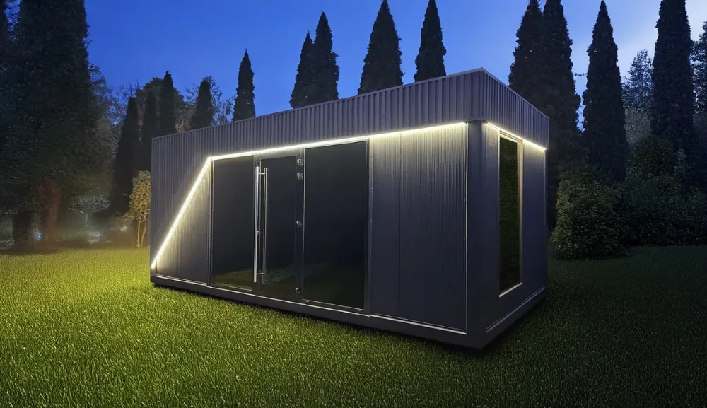 P-15 Bürocontainer – Bürocontainer, Ansicht 2