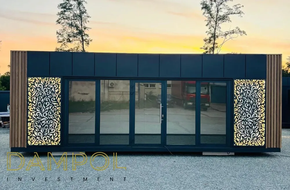P-24 Raummodul – Raummodul 8,00 × 3,00 m von Novea