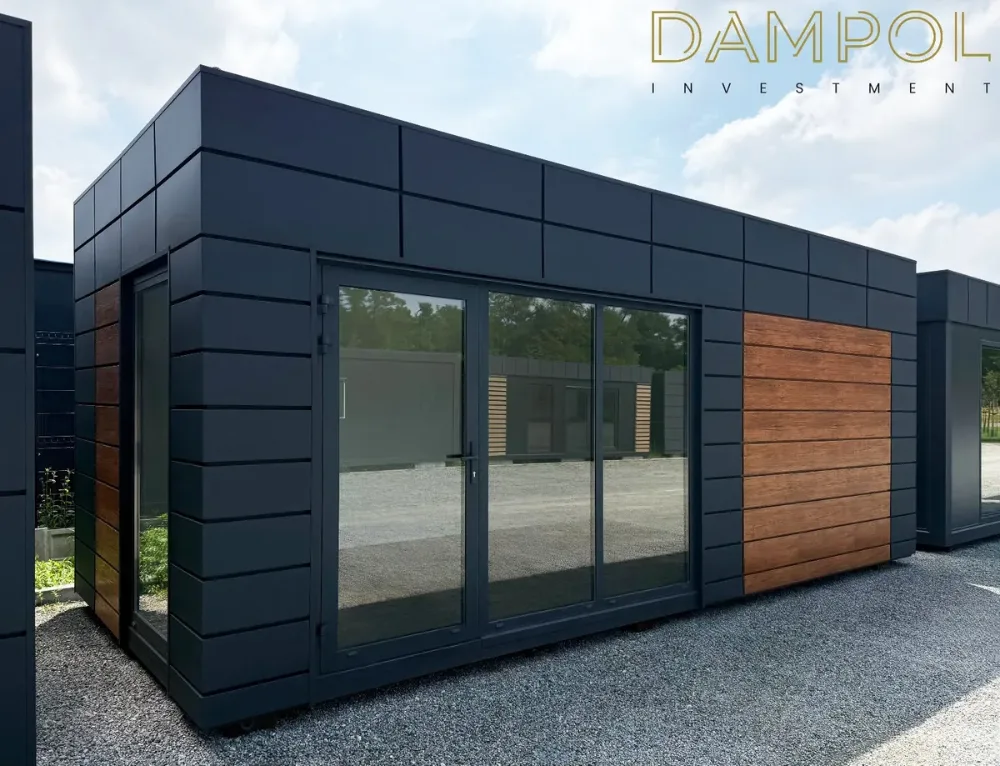 P-38 Bürocontainer – Bürocontainer 7,00 × 3,00 m von Novea